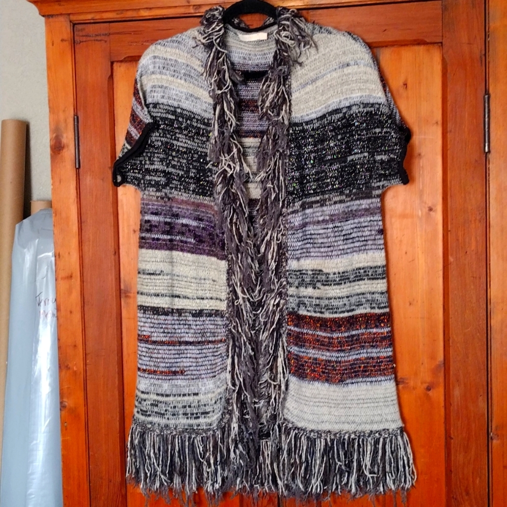 Anthropology Cecilia Prado Long Sweater Vest XS/S